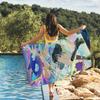 Jeu Lynae Wuthering Waves Serviette Séchage Rapide Serviettes de Plage Conviennent Pour Piscines Camping Yoga et Salle de Sport