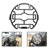 28GC Heavy Duty Motorcycle Headlight Protective Mesh Guard Steel Construction for Off Roading Riding