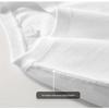 Women's Heavyweight Long-Staple Cotton White Long-Sleeve T-Shirt, Loose Fit, Ideal for Spring and Autumn, 2025 Style.