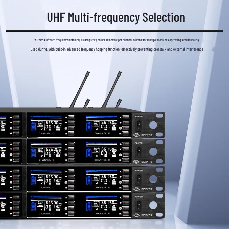 HuiDu Professional Wireless Dual Microphone System (CN version)