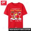 I Im Dreaming of A White Christmas But Red Is Also Fine Xmas TShirts Unisex T Shirts Pure Cotton Tops Shirt Tops Tees