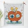 34x40cm Large Hand Towel 4 Layer Cotton Gauze Quick Dry Pure Cotton Dish Cloth Cartoon Decorative Handkerchief Towel