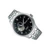 Seiko Řada Presage Pilot Mechanický strojek Nerezový řemínek Hodinky Pánské hodinky Černé SSA377J1