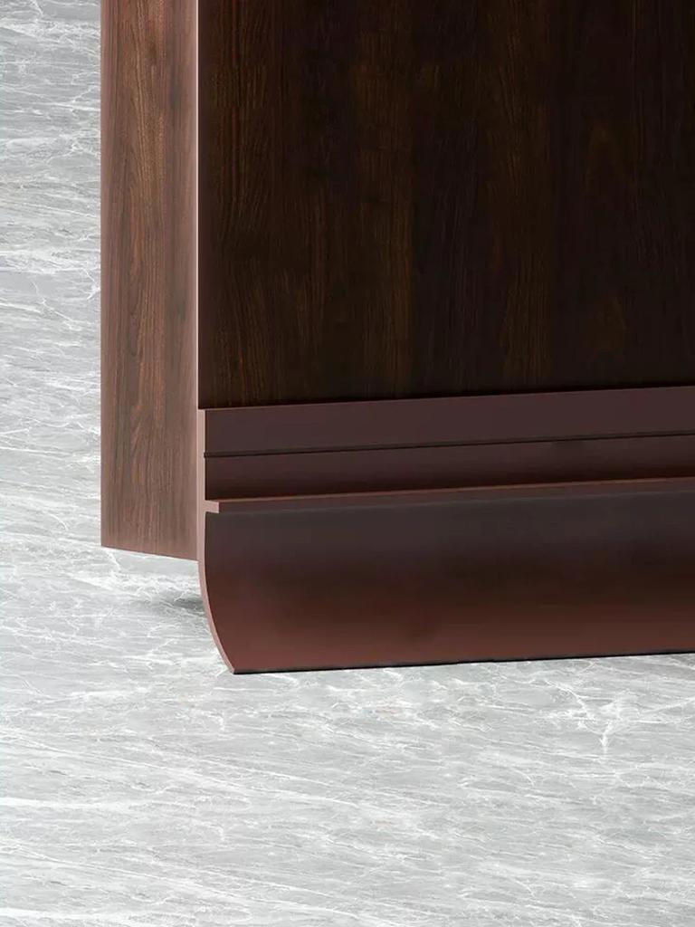 90x4cm Door Sealing Strips Plastic Waterproof Self-Adhesive Solid Color Door Bottom Seal for Soundproof Insect and Windproof