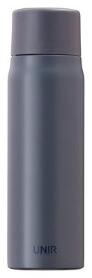 Atlas Water Bottle 700ml Vacuum Insulated Seamless Bottle with Integrated Packing Easy To Wash Midnight Blue White Water UNIR Warm/Cold ASLB-700MB