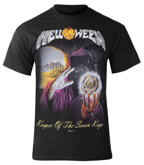 New Rock Helloween 3D-gedrucktes Herren- und Damen-T-Shirt Retro Street Rock Kleidung Rundhals Kurzarm Harajuku Top