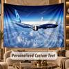 Mountain Landscape (68) Theme Personalized Tapestry Custom Name Text Wall Hanging Tapestry Home Background Decoration