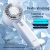 New Cross-border Handheld Ice Pack with Brushless Motor, USB Fan, Ultra-light Design, & Strong Wind