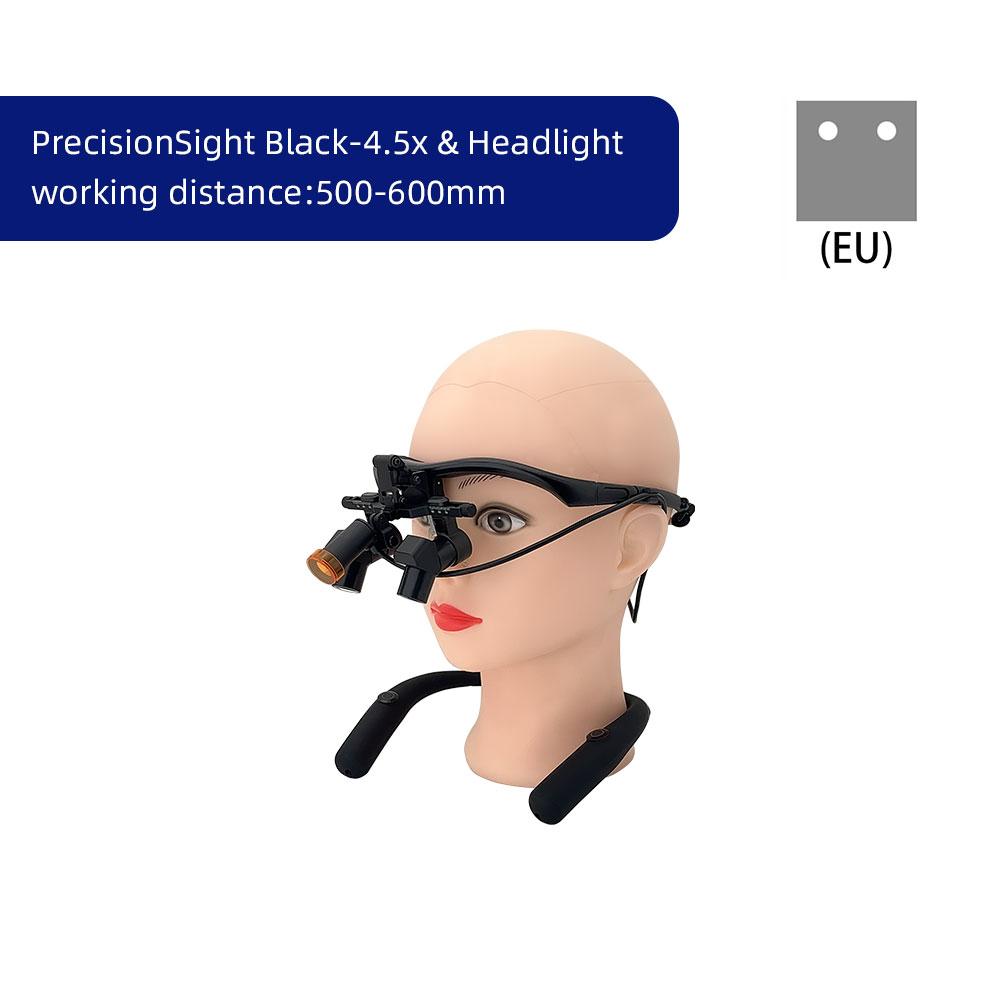 3.5X/4.5/5.5X/6.5X Dental Loupes Headlight Set Wearing Glasses Magnifying The Mirror Oral Glass Surgery Hd Led Equipment