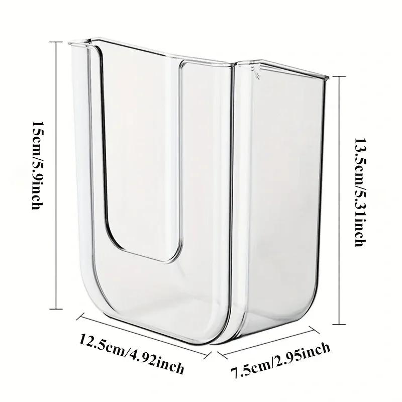 Bathroom Non Perforated Wall Mounted Wet Tissue Storage Box with Large Opening and Strong Load-bearing Capacity