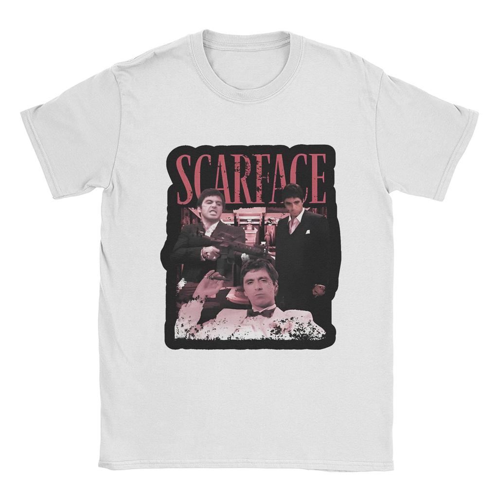 Mens Womens Scarface T Shirt Cotton Print T-Shirt  Clothing Outfits