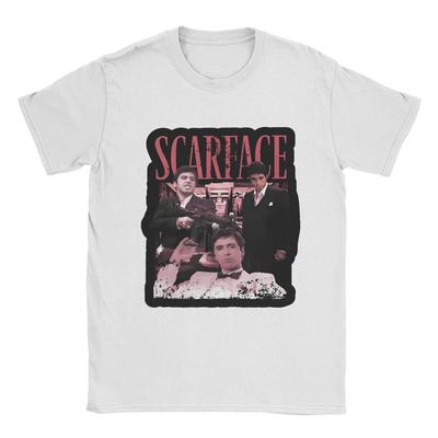 Mens Womens Scarface T Shirt Cotton Print T-Shirt  Clothing Outfits