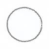 Men Retro Silver Color Stainless Steel Necklace Hip Hop Thick O Chain Jewelry Rock Simple Outfit Necklace Accessories Gift