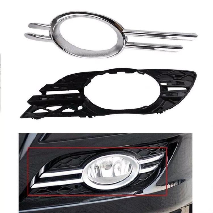 Seamless Fit Fog Lamp Grille Assembly Left Right for E320 E350 E550 E63AMG 2118850822 2118850922 2118851174 2118851274