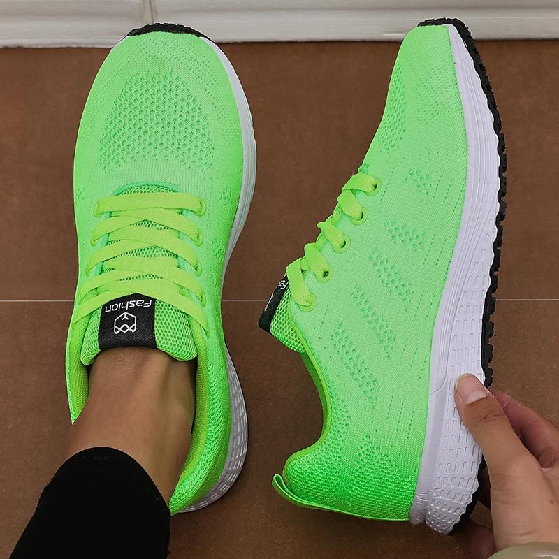 

Fashion 2025 Men s Walking Shoes Non Slip Flat White Running Shoes Summer Women s Platform Breathable Wedge Heel Vulcanized Shoes 36 зелёный