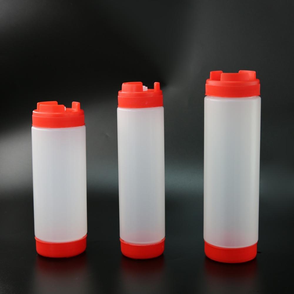 Large-capacity Sauce Dispenser Plastic Sauce Squeeze Bottle Olive Oil Dispensers  Mustard