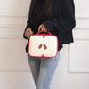 Cartoon Apple Pattern Makeup Bag Women Travel Storage Pouch Cosmetics Toiletry Storage Pouch Female's Handbag Christmas Gift