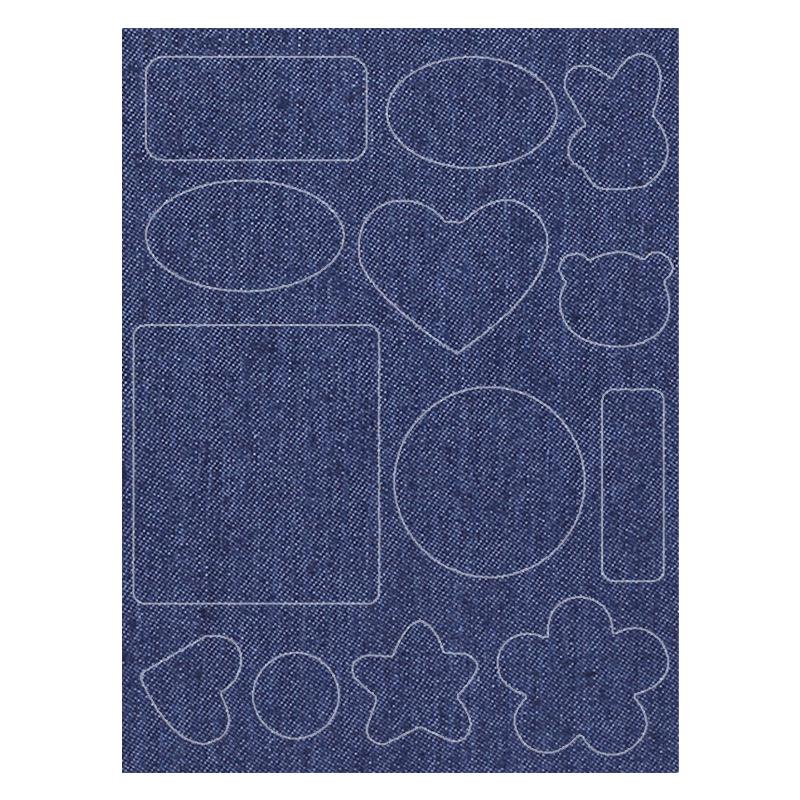 

Самоклеящаяся джинсовая заплатка для ремонта одежды и брюк - декоративная наклейка с рисунком