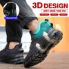 ZLMY New Safety Shoes Men Lightweight Steel Toe Sneakers Puncture Proof Comforty Work Safety Boots Man Construction Work Shoes