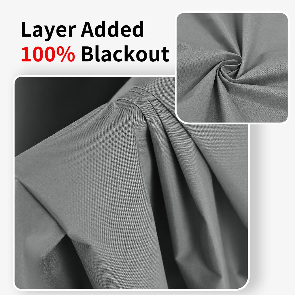 Chunya Textile Waterproof Curtains Balcony Outdoor Full Blackout Curtains Rainproof