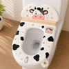 Cartoon Toilet Seat Pad Backrest Toilet Lid Cover New Toilet Seat Cover  Home
