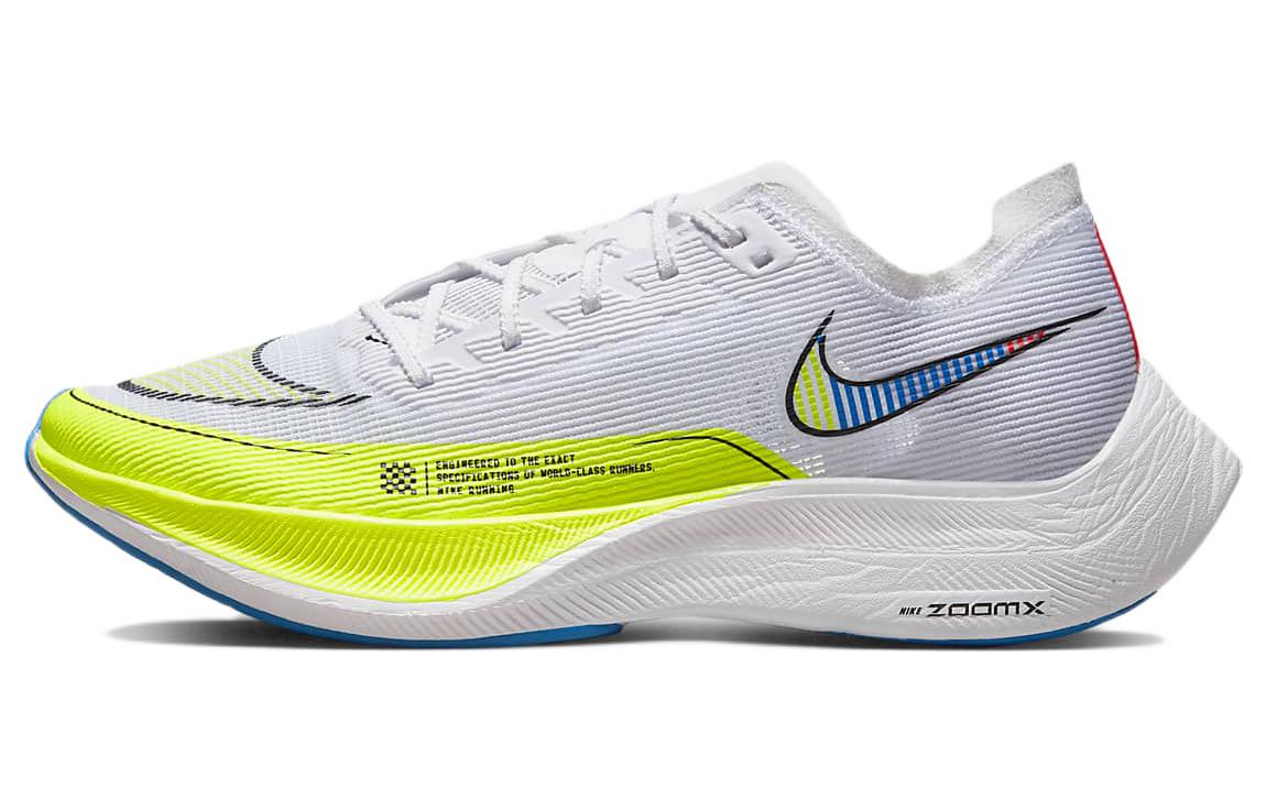 

Nike ZoomX Vaporfly Next% 2 White Volt Racer Blue CU4111-103 40.5