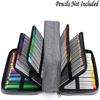 300 Slots Pencil Bag Pencil Organiser Coloured Pencils Storage Bag Pen Holders School Supplies for Girl Boys Adult