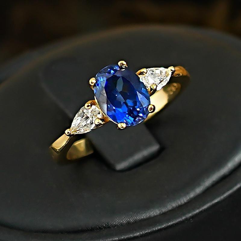Women Fashion Ring Engagement Wedding Band Rings for Women Bridal Gemstones Finger Jewelry Gift