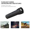 1080P Flashlight Camera Motorcycle Helmet Camera Bike Camera 120 Degrees  Wide Angle Lens 5 Light Modes IPX6 Waterproof