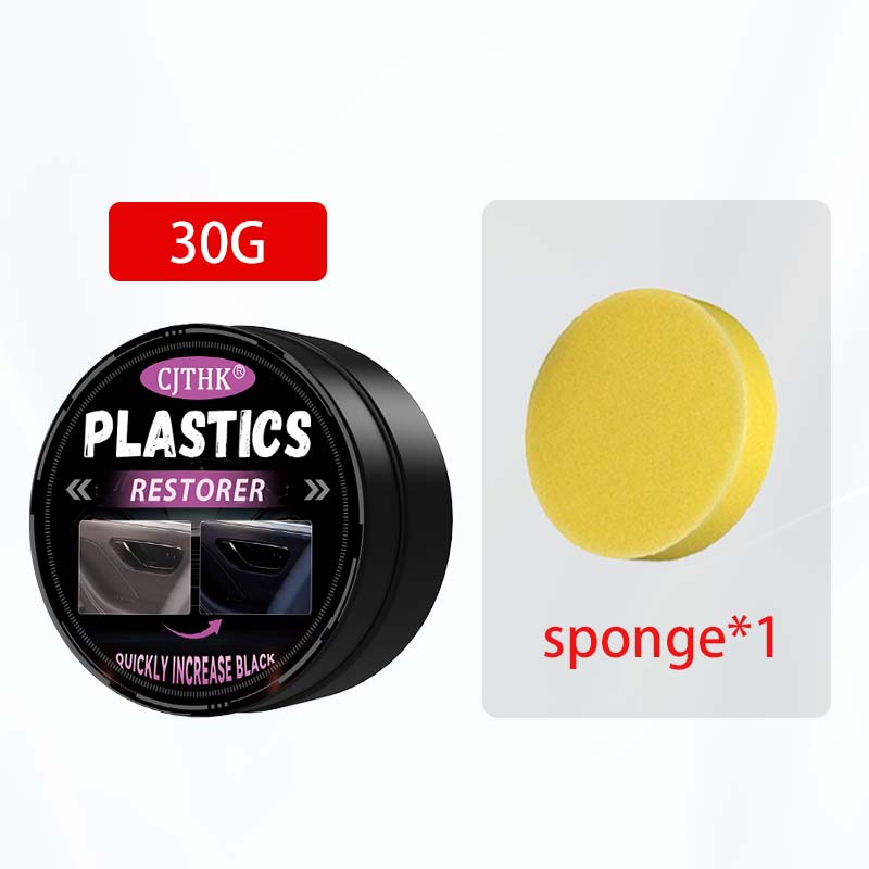 

Universal Car Plastic Restorer Back To Black Gloss Leather Plastic Rubber Care Polishing Wax Polish Reconditioning Renovator