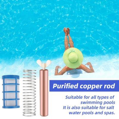 Solar Pool Ionizer Pool Copper Ion Generator Copper Solar-powered Ionizer Pool Cleaner
