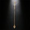 Elegant Forehead Charm Pendant Head Chain Exotic Head Jewelry for Music Festival Celebration and Cultural Event