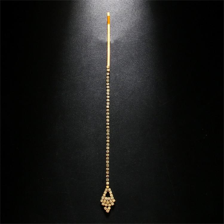 Elegant Forehead Charm Pendant Head Chain Exotic Head Jewelry for Music Festival Celebration and Cultural Event
