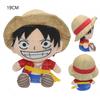 One Piece Plush Toys Monkey D Luffy Ace Law Soft Stuffed Dolls Tony Tony Chopper Cos Sanji Sabo Buggy Birthday Gift
