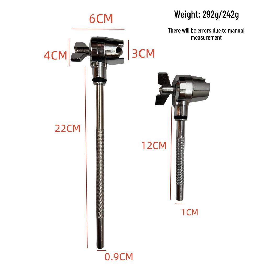Universal Anti-slip Drum Rack Clamp: Multifunctional Cymbal & Hi-hat Holder
