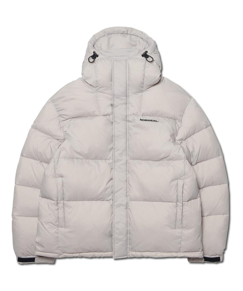 Nomanual Hestia Hooded Duck Down - Warm Gray
