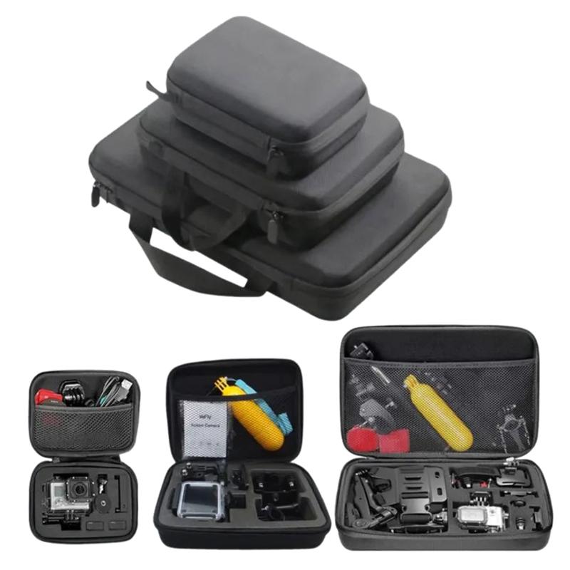 Action Camera Case Shock-Proof Waterproof Storage Box Portable Travel Bag Carrying Case For 12 11 10 9 8 7 Camera Accessories