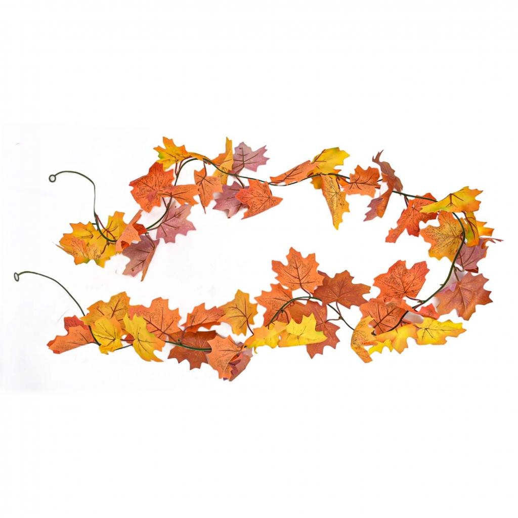 Autumn Leaf Garland Fall Decoration Maple Leaf Vine Long-lasting Use