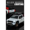 Reiseversion 1/24 TOYOTA Tacoma Legierung Pickup Automodell Diecast Metall Geländefahrzeuge Automodell Ton und Licht Kinderspielzeug Geschenk