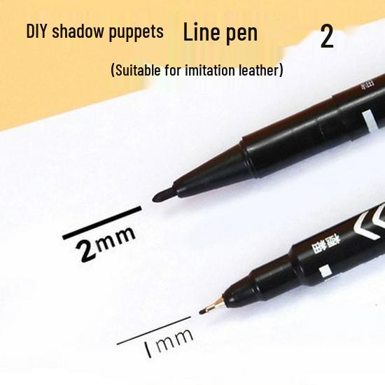 Handmade Shadow Puppetry Craft Set for Kids: Faux Leather Figures & Control Rods