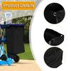 Cleaning Cart Bag, Multifunctional Thickened Janitorial Cart Bag Oxford Cloth for Office Buildings, Restaurant, Garbage