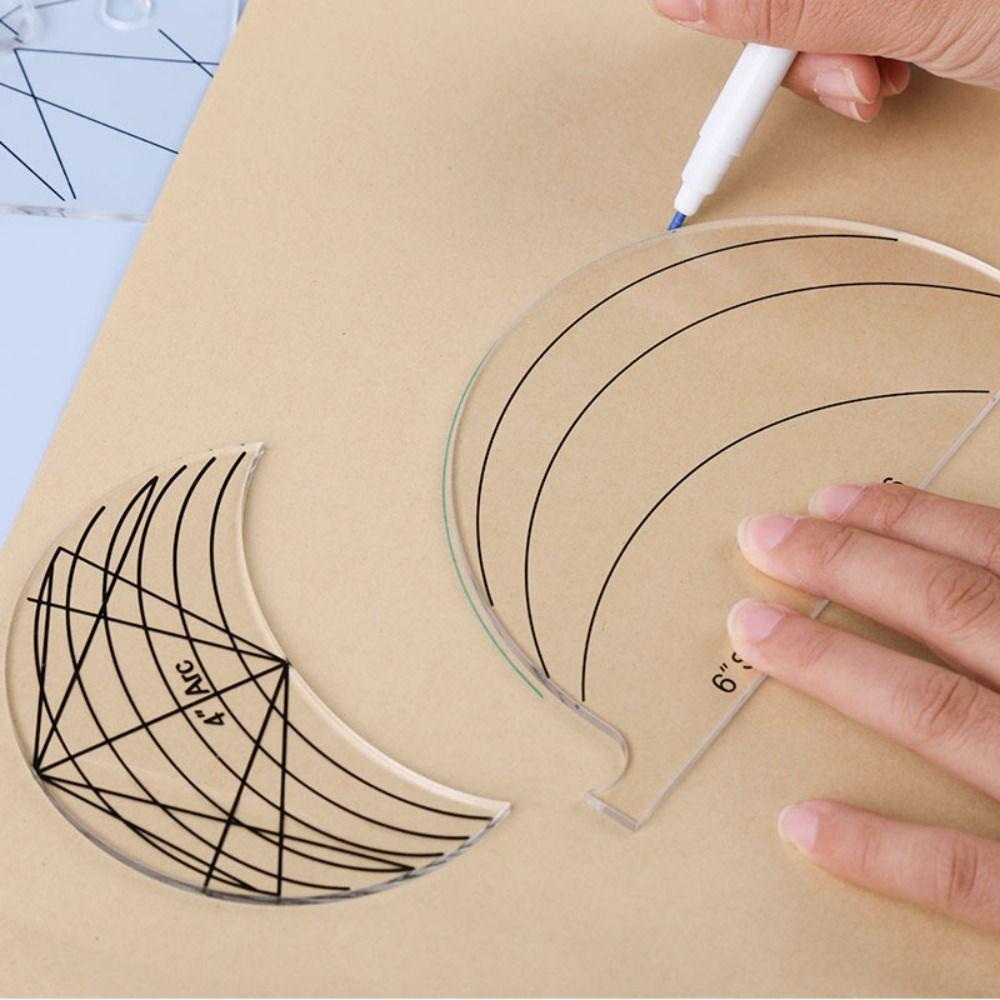 DIY Quilting Tools Acrylic Quilter Ruler New Apparel Sewing Supplie