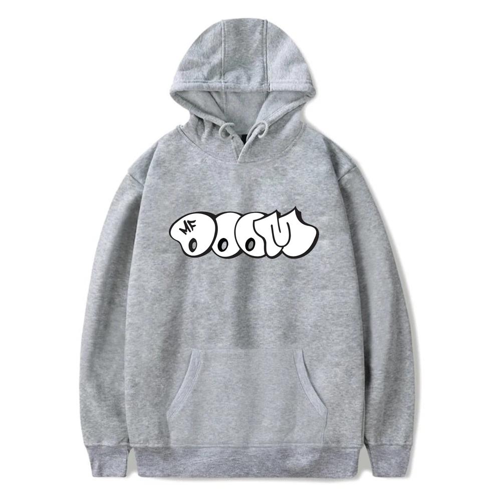MF DOOM Rapper Hoodies Anime Print  Streetwear Unisex Unisex Fashion Oversized Sweatshirts Hip Hop Hoodie Tracksuits Unisex Clothing