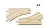 BRIO Curved Point Rail for ages 3 and Wooden Rail Gift 33346, up. [Toy, Toy, Set, (Birthday/Christmas)]