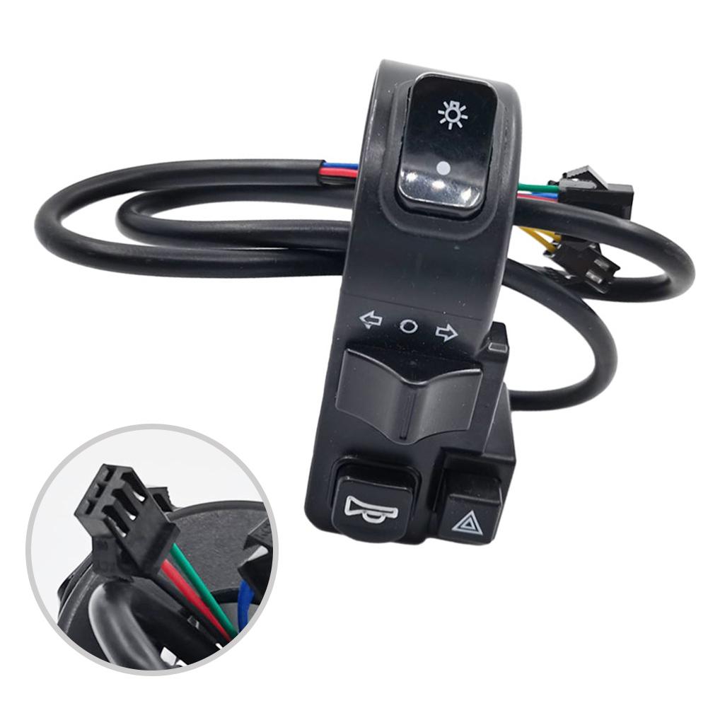 Versatile 4 in 1 Switch for Handlebars for For ebikes and Scooters