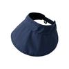 Summer Sun Hat Women's Foldable Quick Drying Hat Men's Empty Top Hat Women's UV Resistant Travel Hat Large Brim Sun Hat Women's