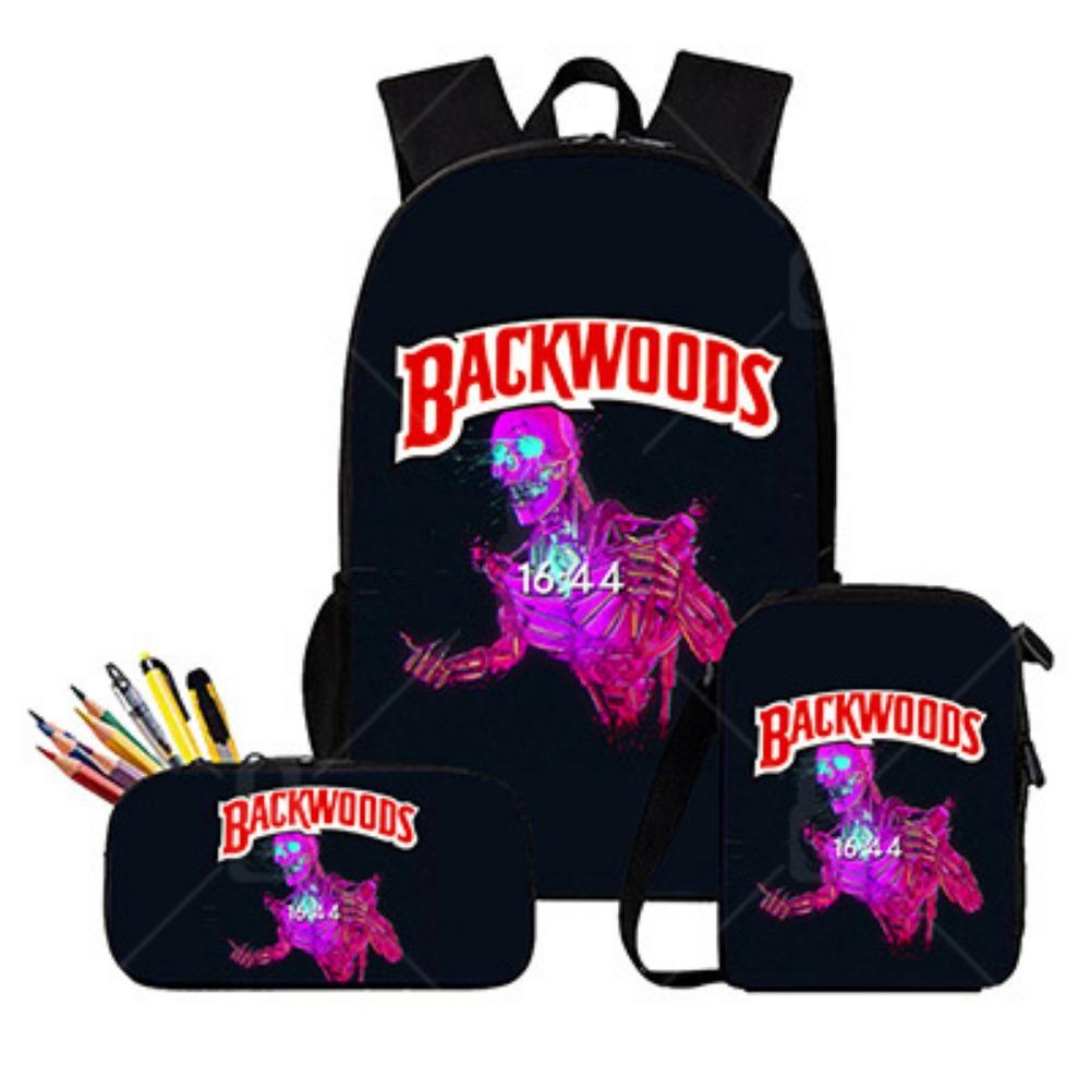 Animations-Schultasche, Grundschultasche, atmungsaktiver wasserdichter Rucksack mit großem Fassungsvermögen, Halloween