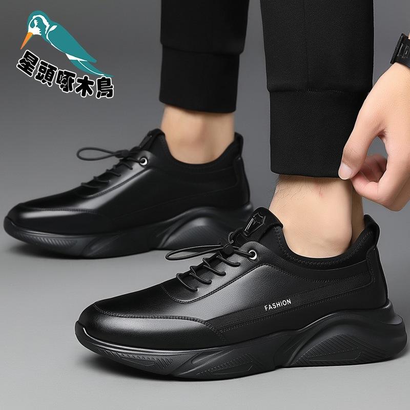 Star Head Woodpecker Men's Shoes New Trend Soft Sole Versatile Casual Sports Shoes Men's Shoes