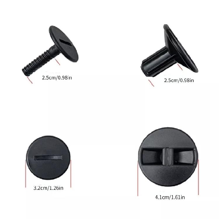 6Pcs Surfboard Leash Plugs with Cord String Bodyboard Surfboard Leash Plugs Water Sports Surfing Accessories