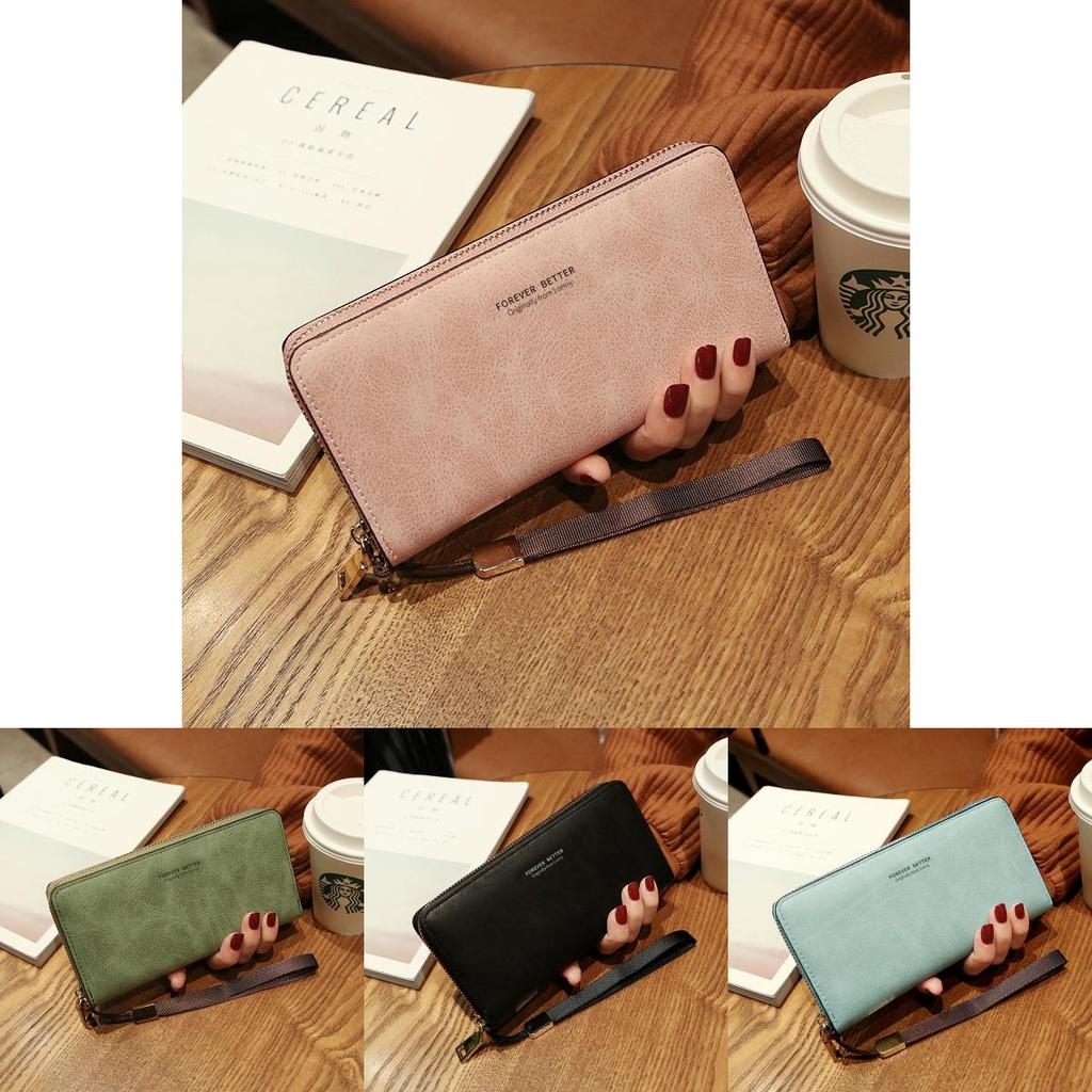 2022 Neue Koreanischer Stil Damen Lange Clutch Geldbörse Multifunktionaler Kartenhalter Und Handytasche Münzfach Für Damen